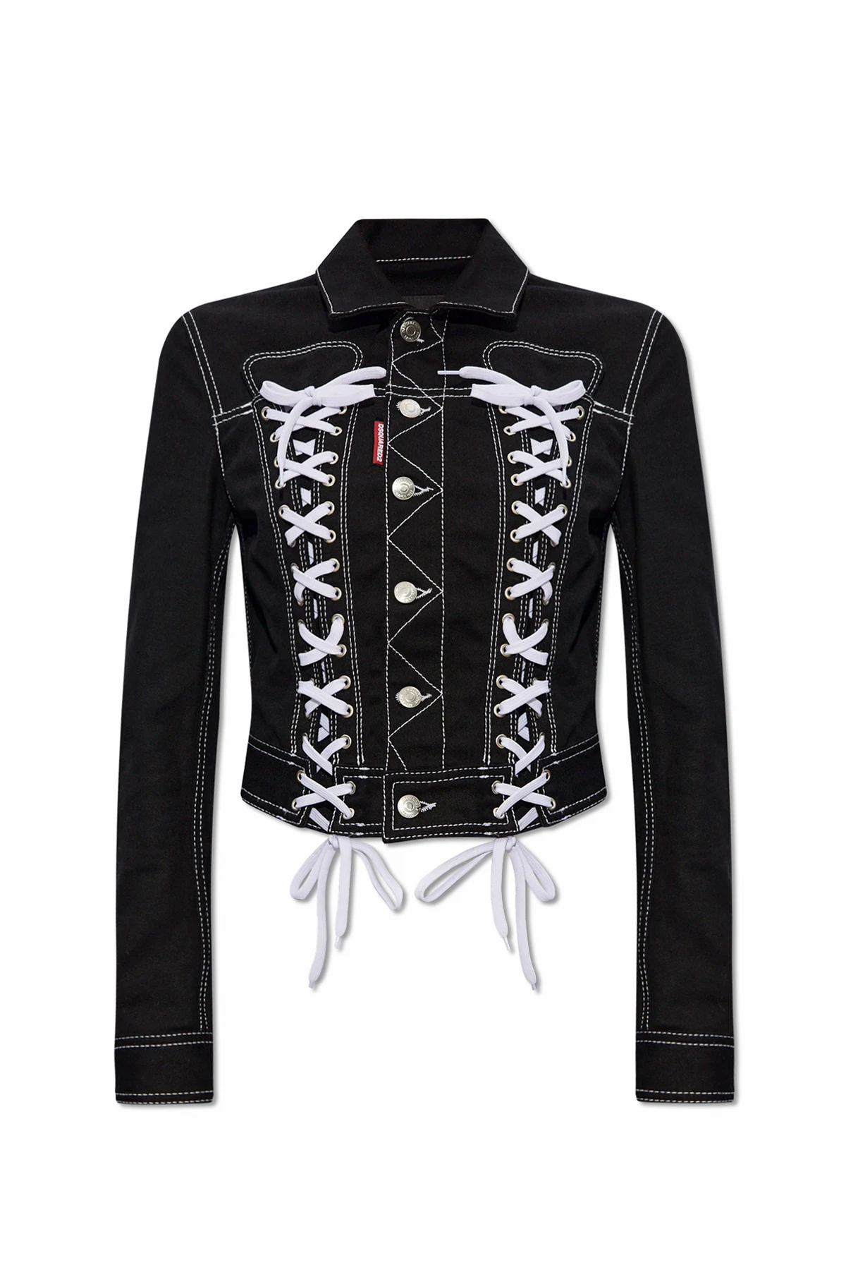 Jacket with toe detail