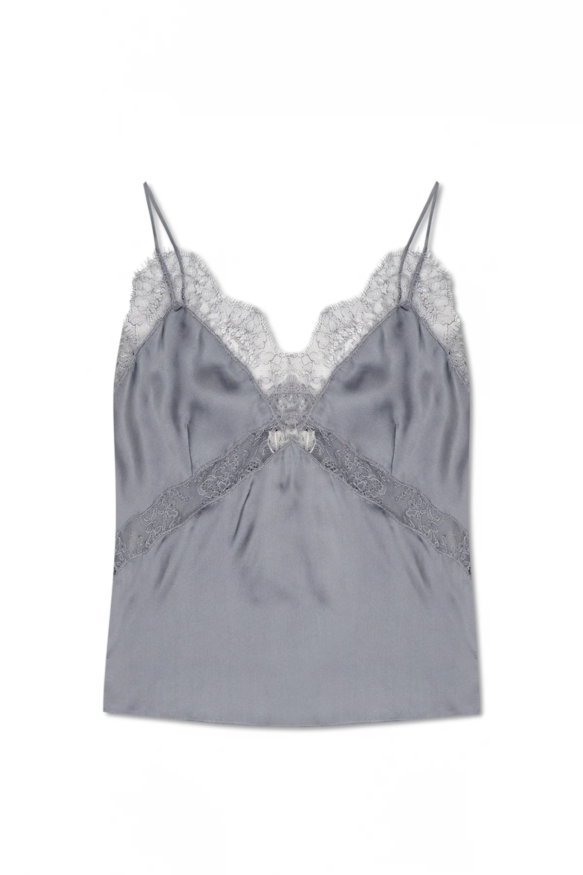 Satynowy top na ramiączkach ‘Amelie’