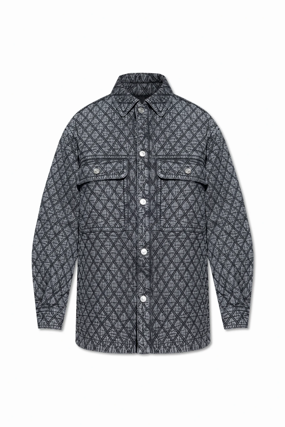 ‘Dhotario’ quilted denim jacket