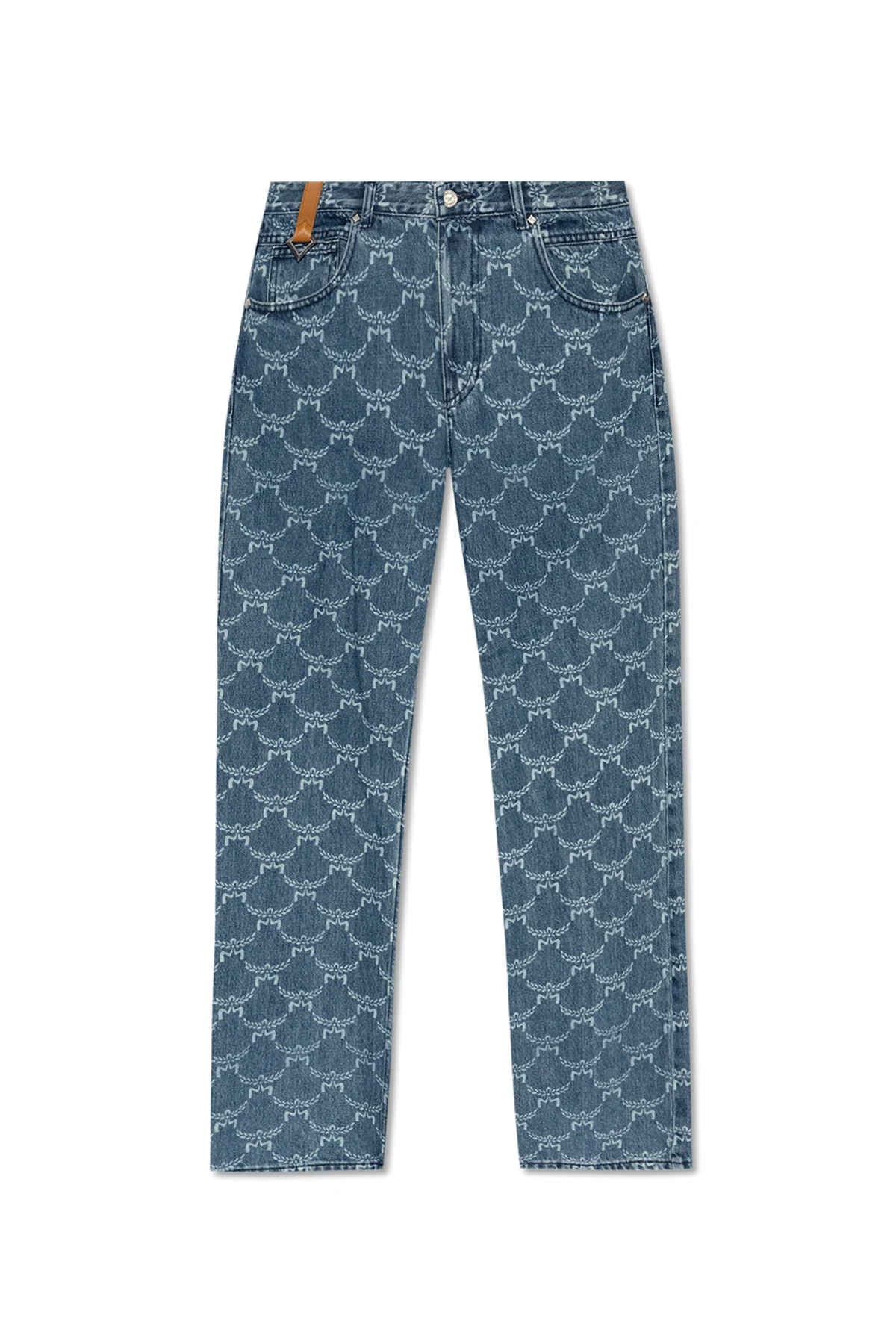 Jeansy ze wzorem `Visetos`