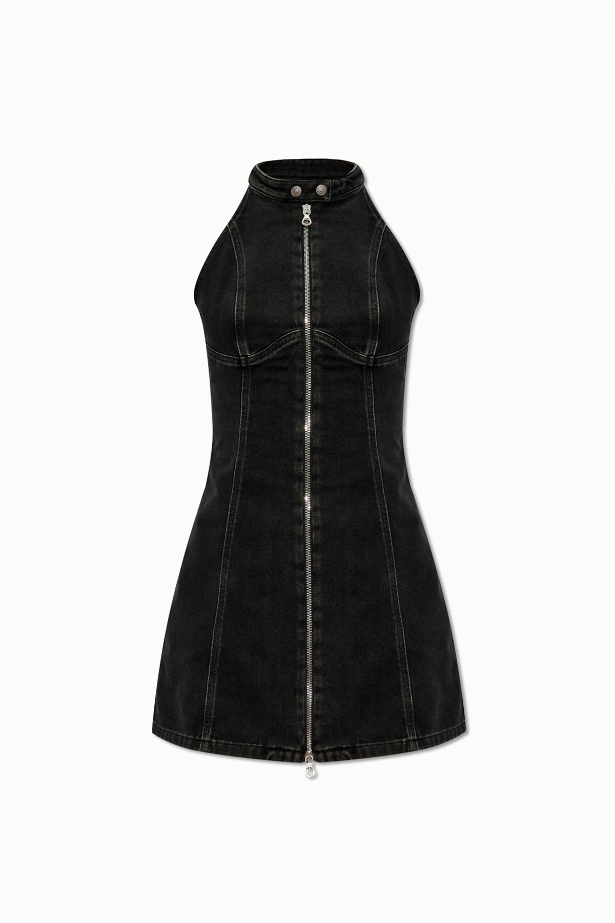 ‘DE-LULU-SHORT’ denim dress