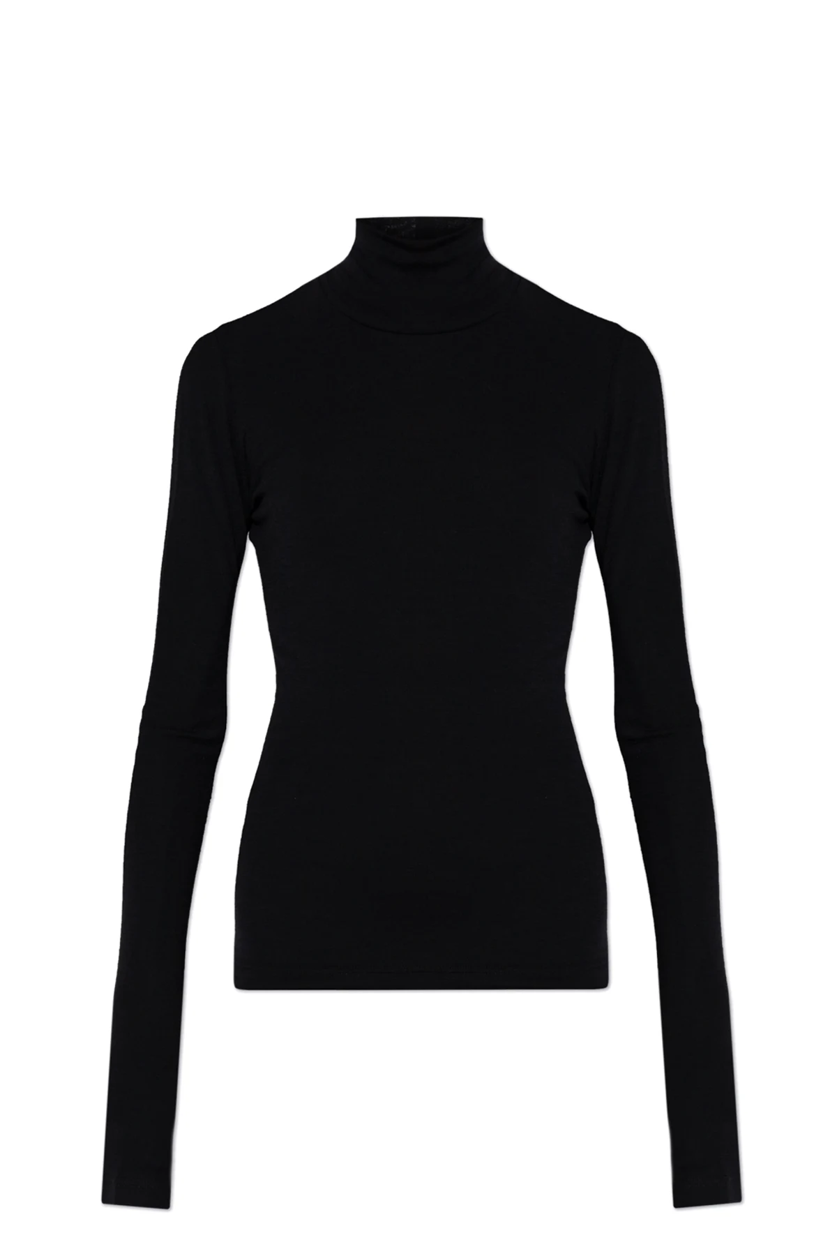 CZARNY Podwójny sweter