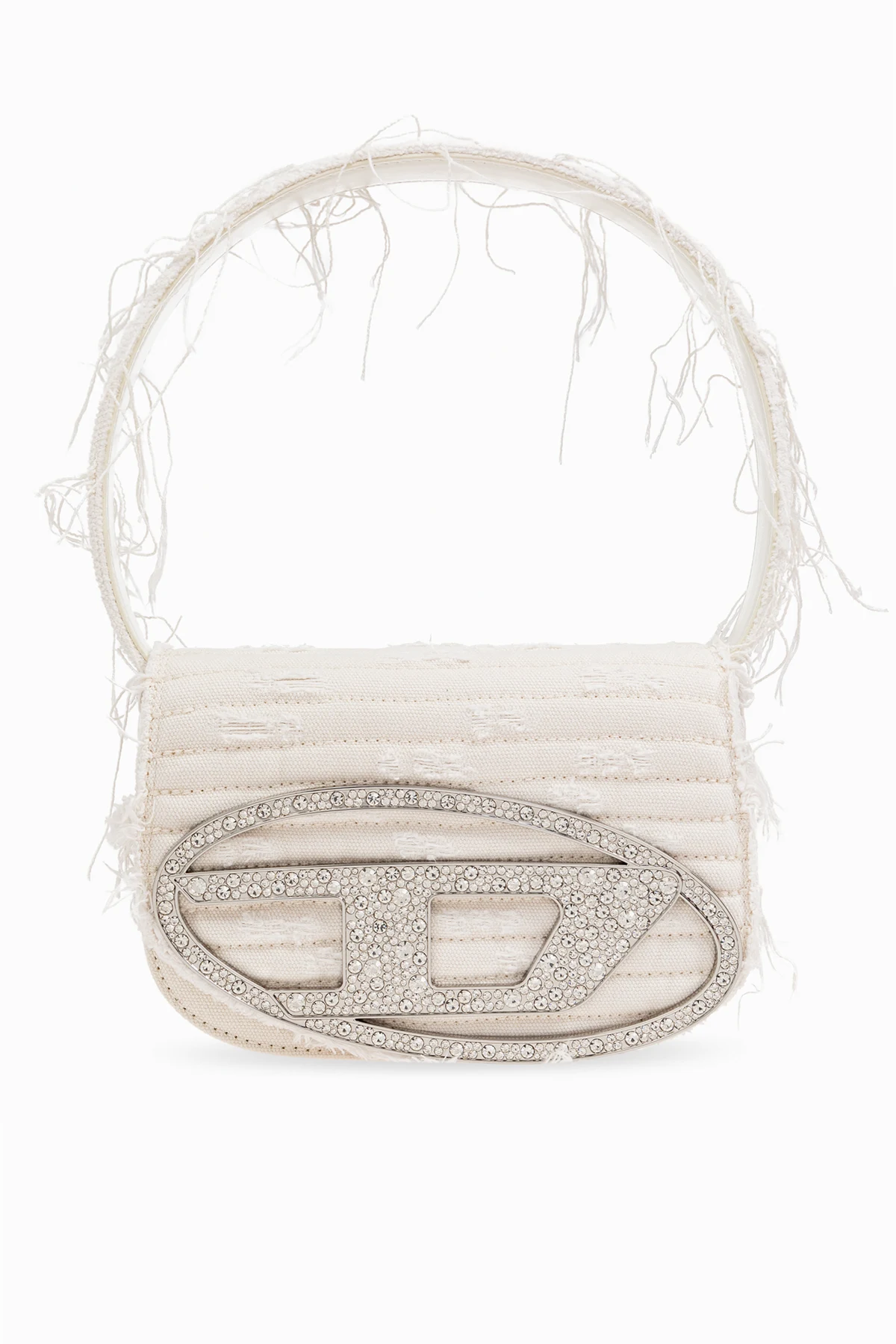 cream Shoulder Bag '1DR'
