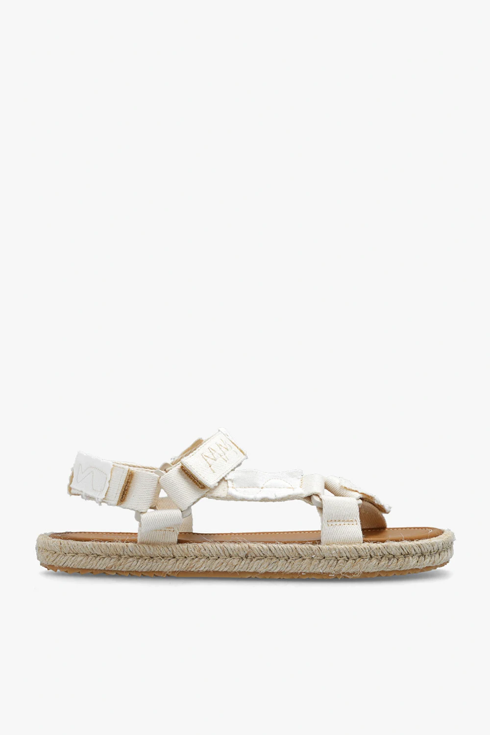 Sandals with vintage effect