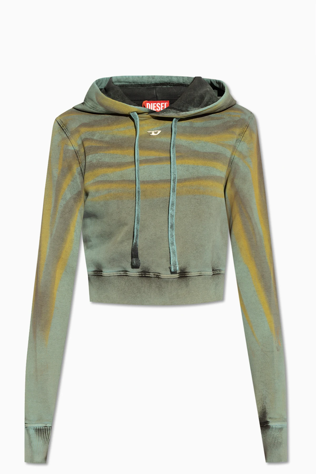‘F-SLIMMY-HOOD-WHISK’ cropped hoodie