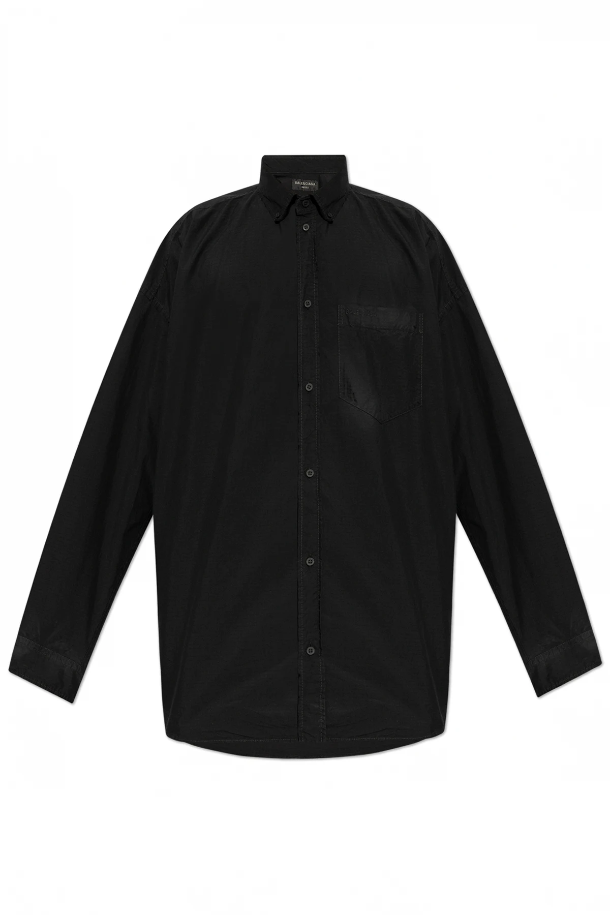 BLACK Shirt with pocket