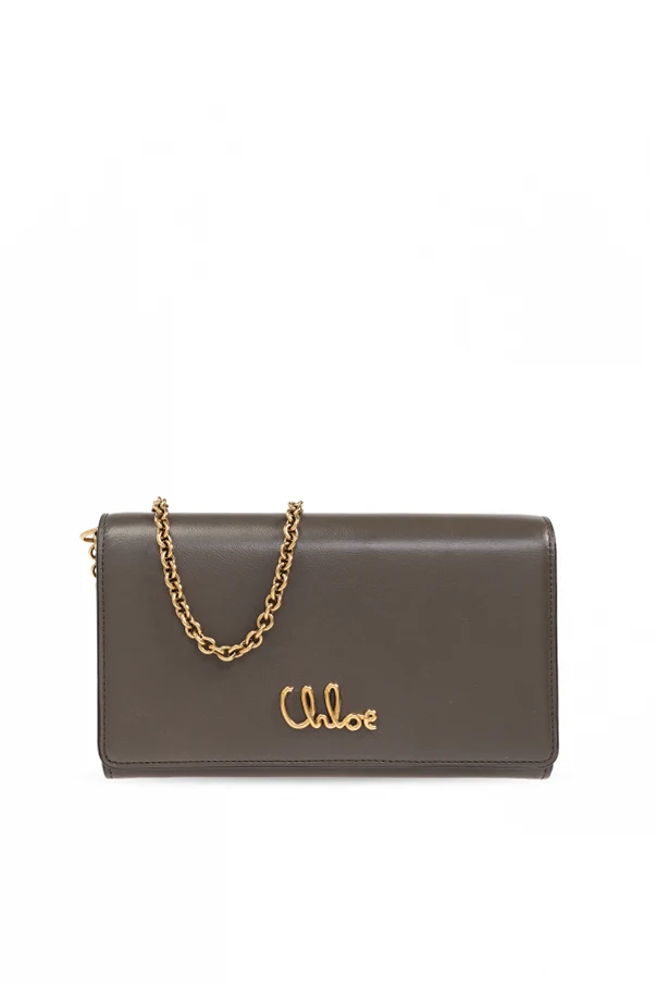GRAU Brieftasche mit Kette Iconic