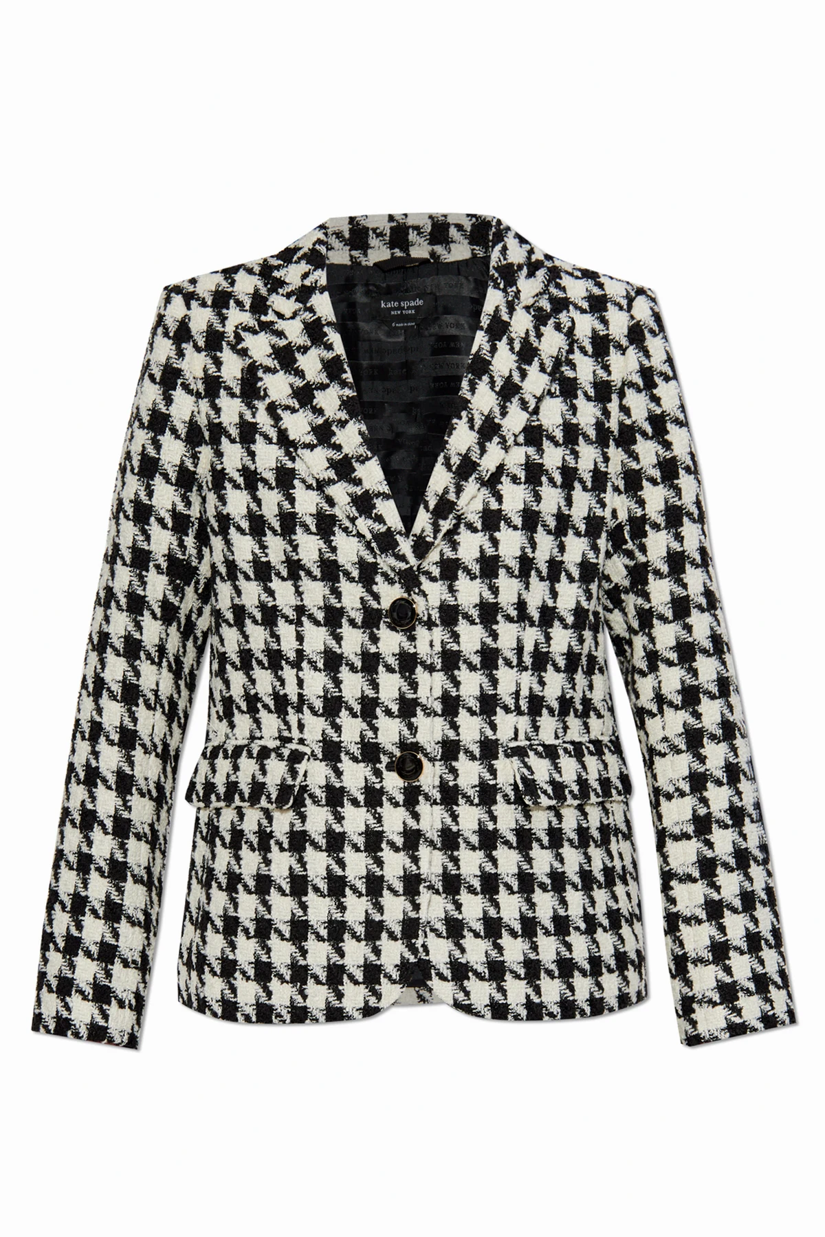 Marynarka ze wzorem w pepitkę