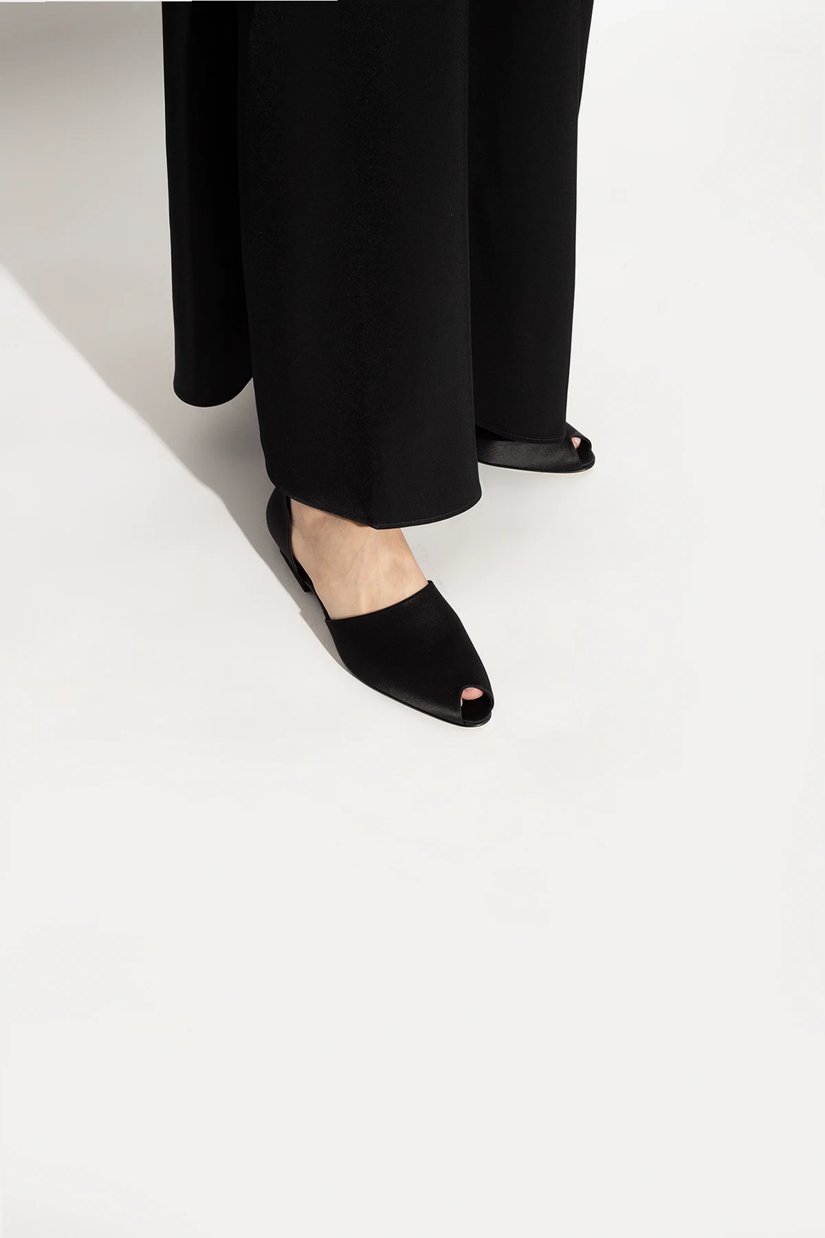 Satynowe buty