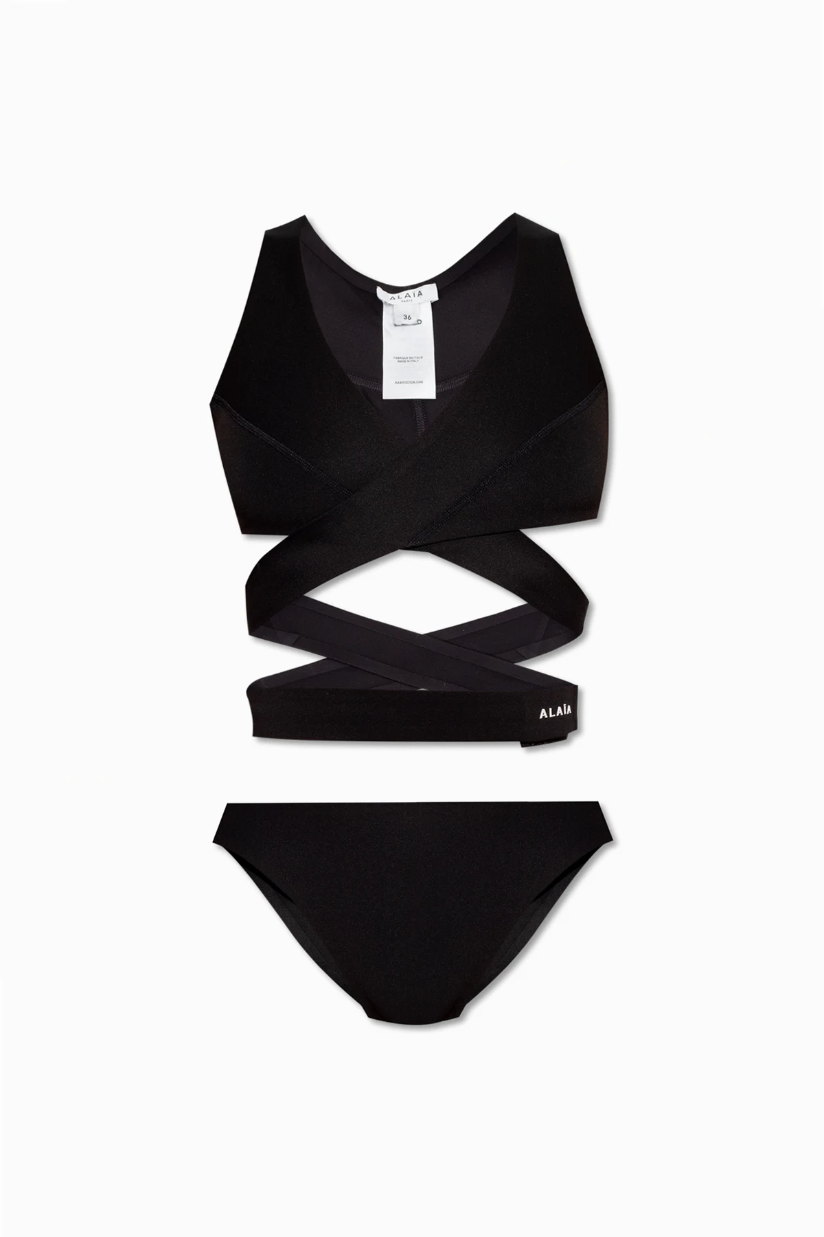 Bikini with decorative top