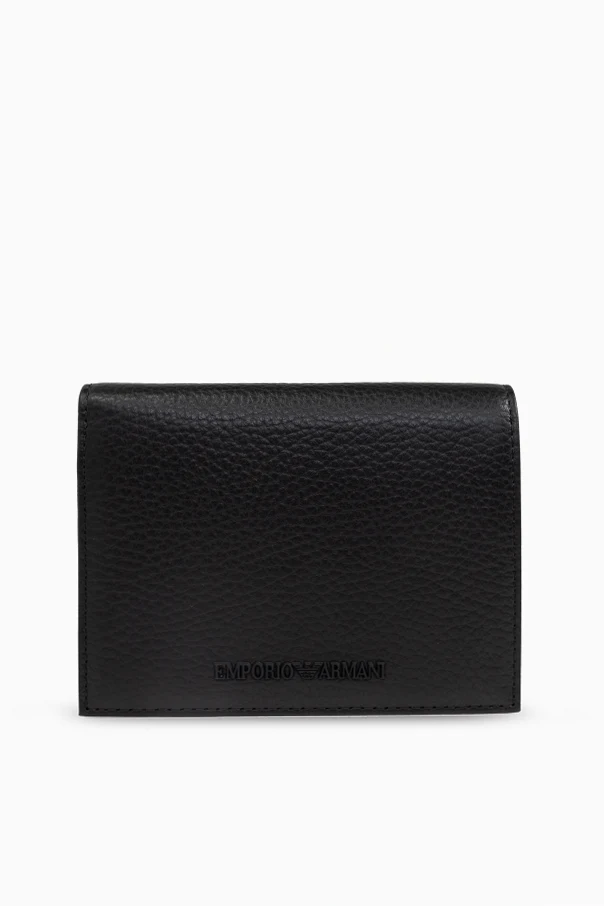 SCHWARZ Lederne Geldbörse