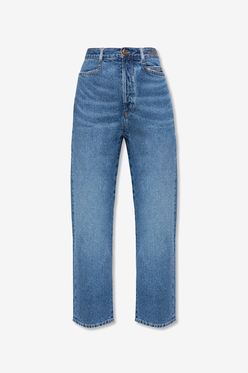 Jeans with logo