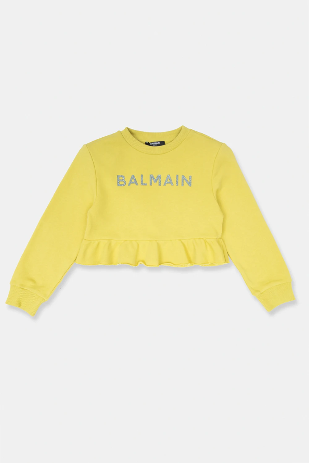 Sweatshirt with ruffle