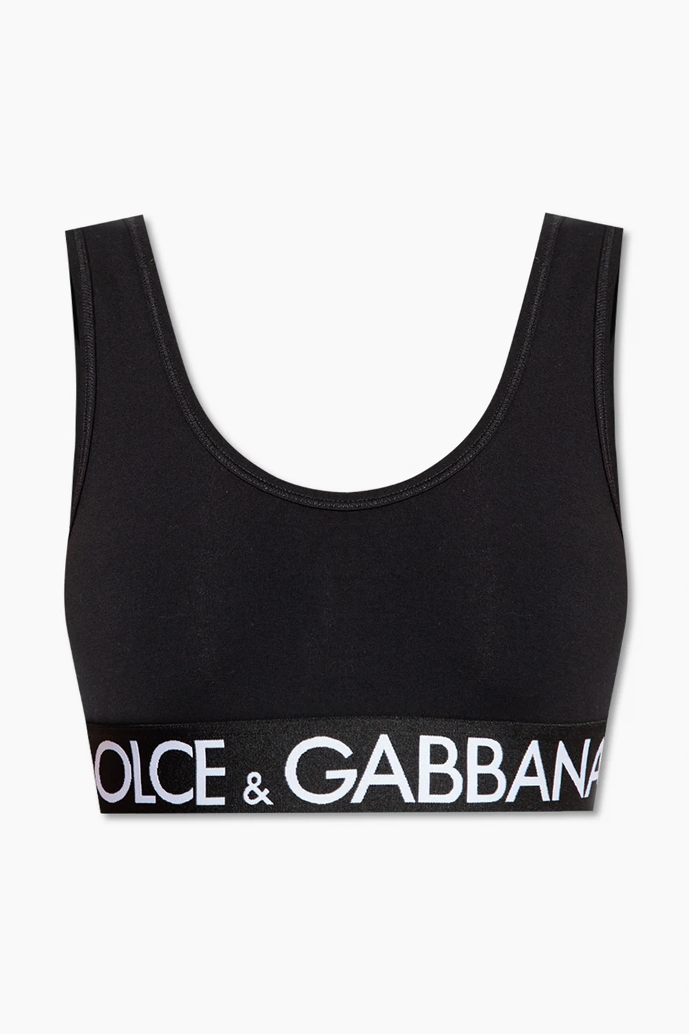 Crop top with logo