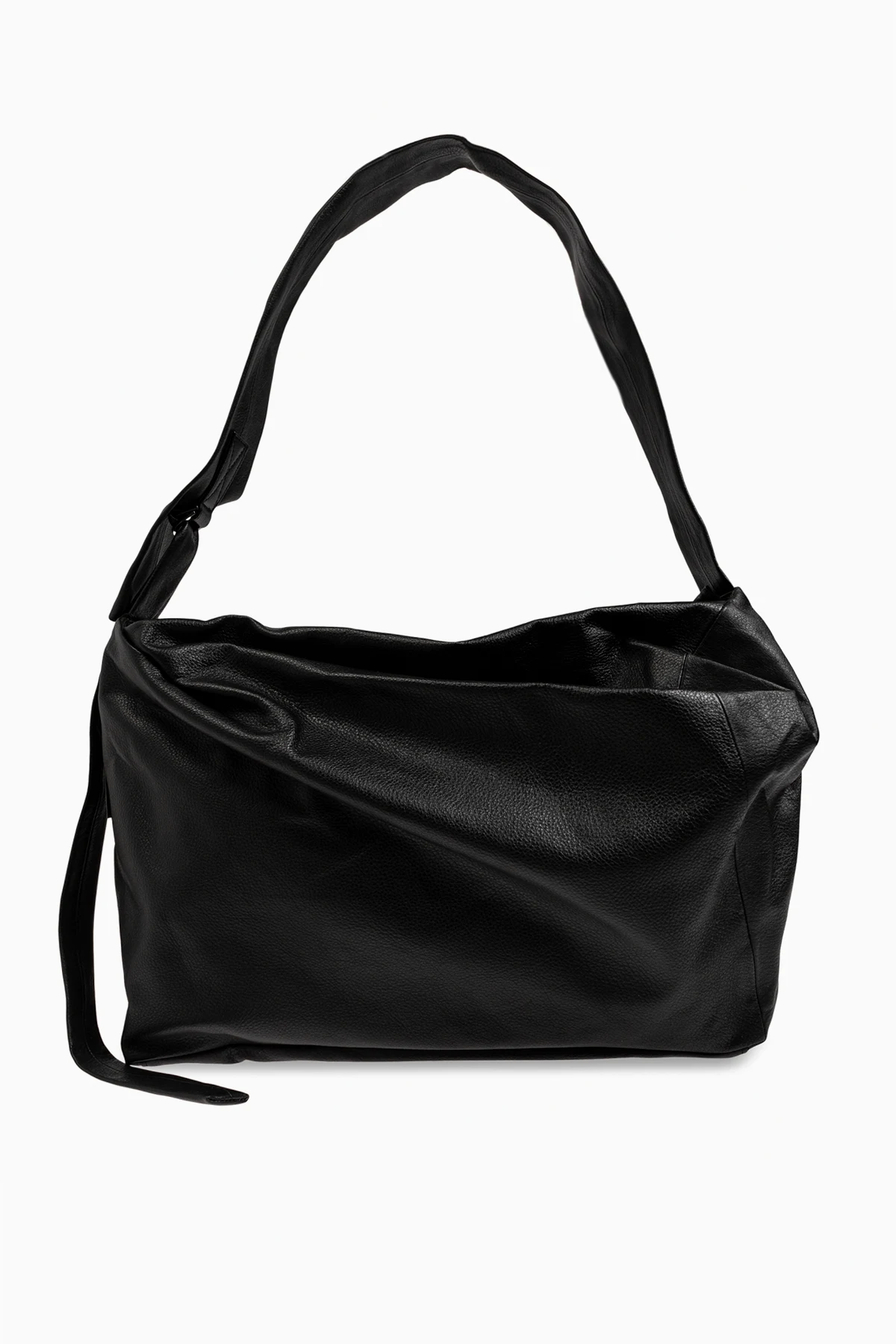BLACK Leather shoulder bag