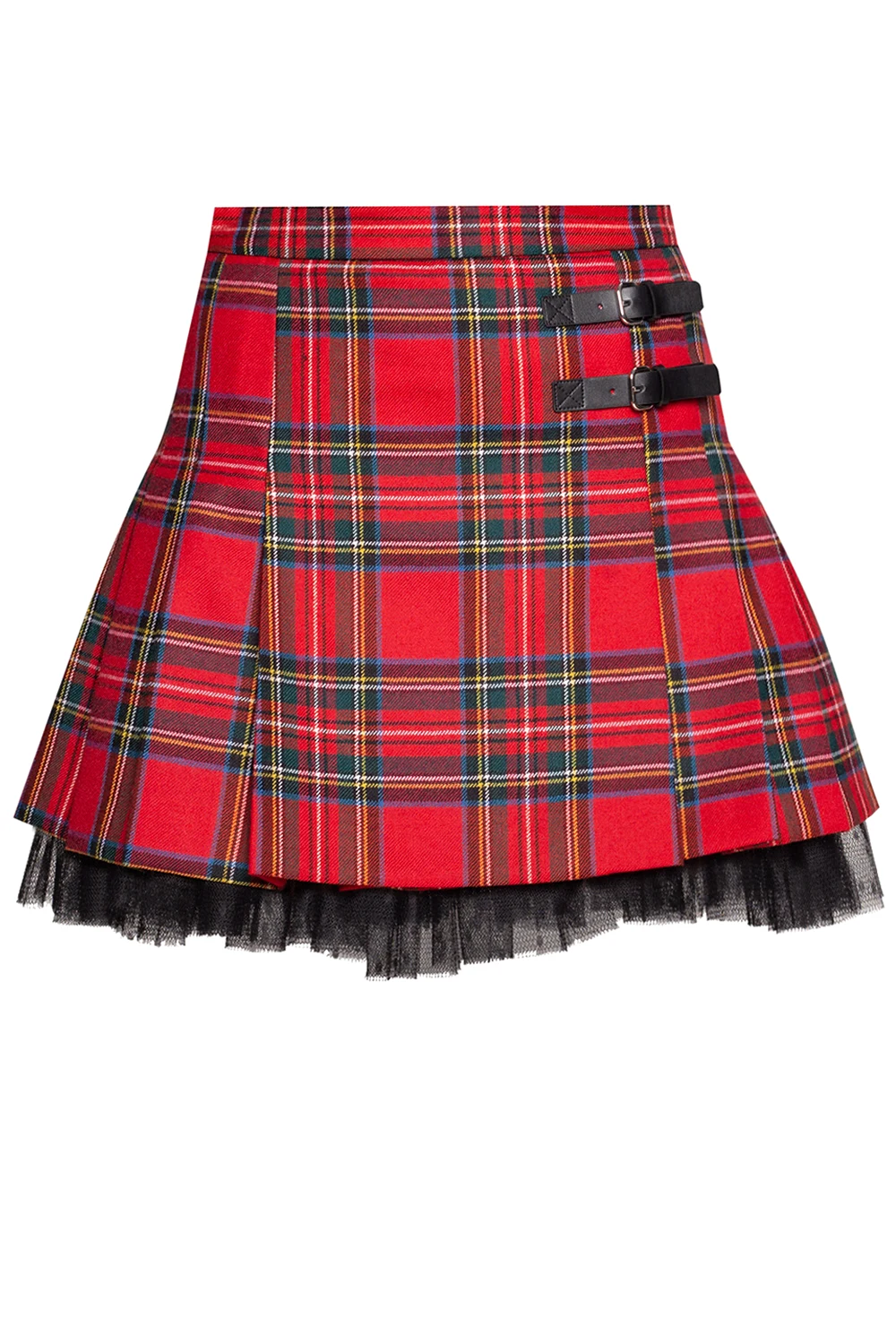 Spódnica ze wzorem w kratę