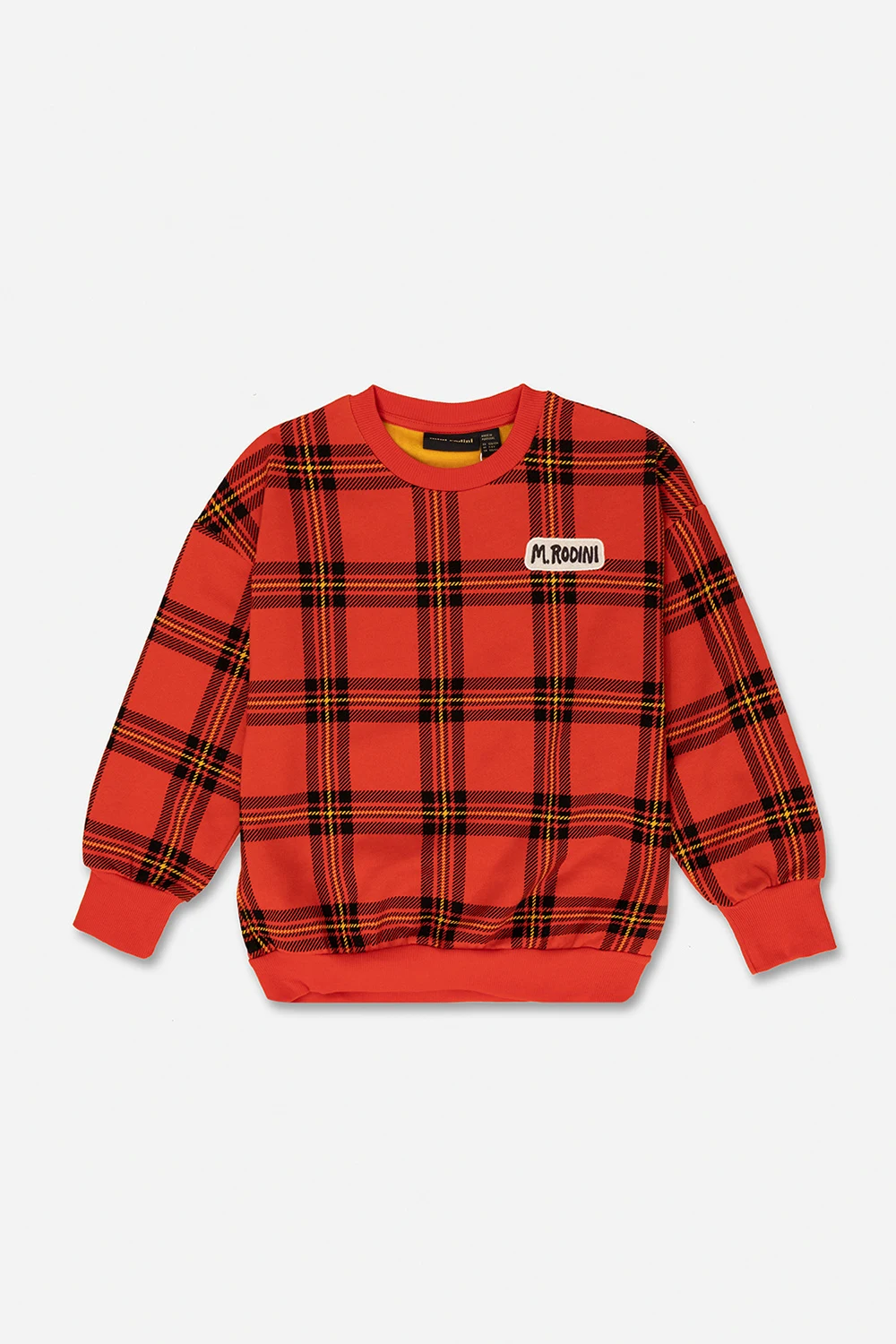 Sweatshirt with logo patch