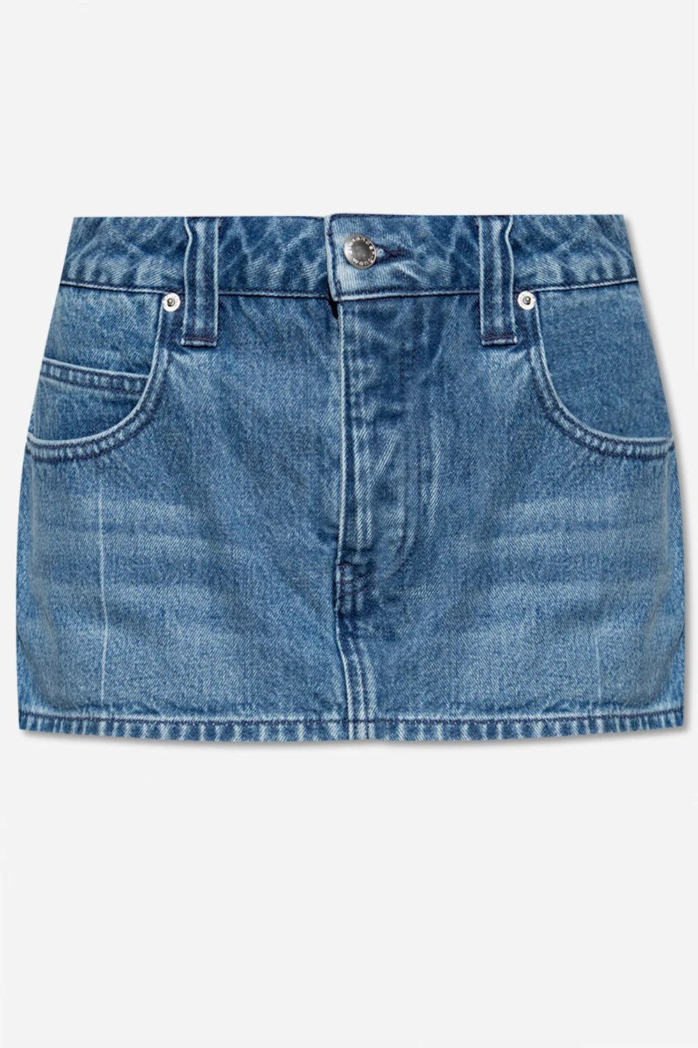Shorts with pleat