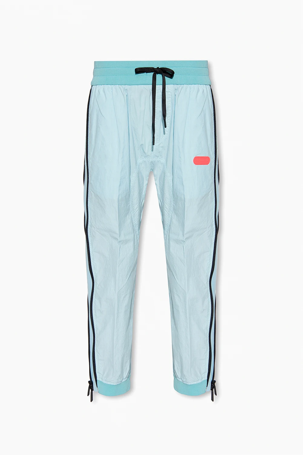 Trousers with logo