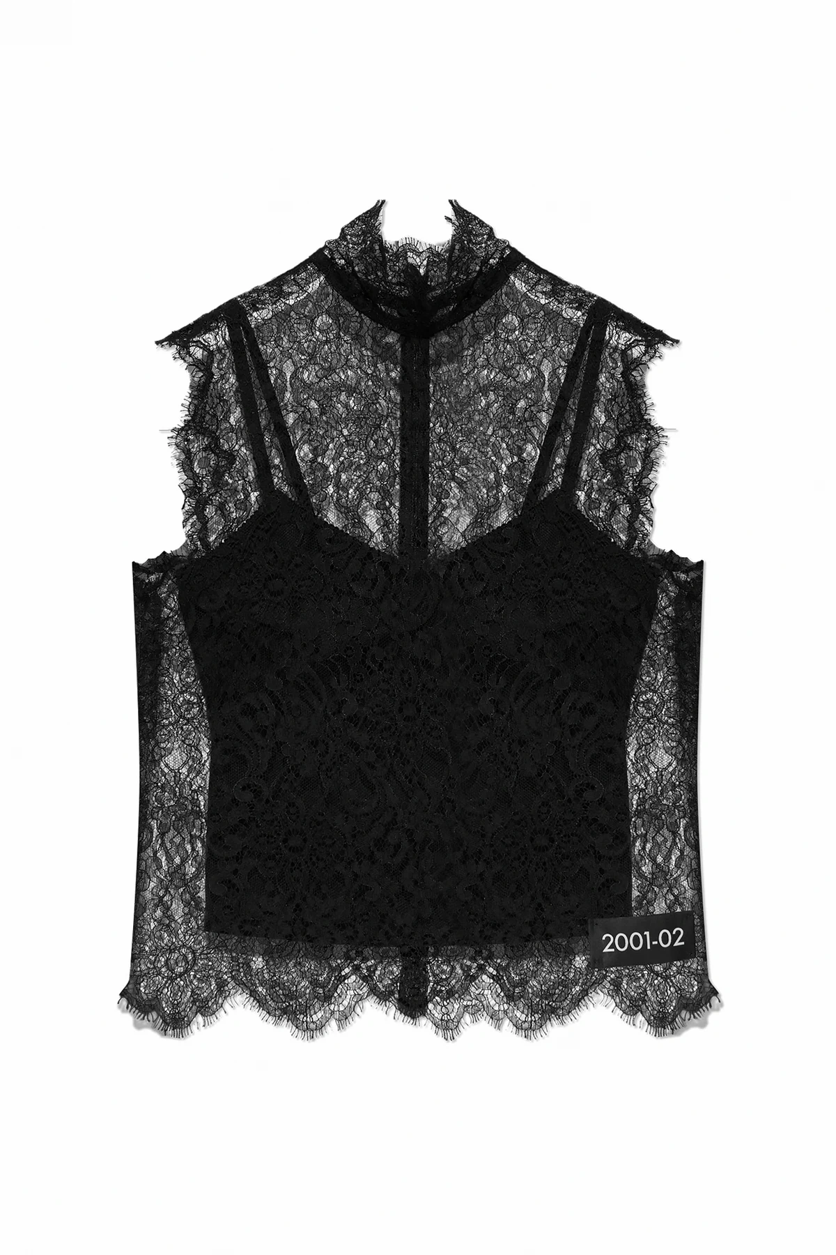 ‘RE-EDITION 2001-02’ collection lace top