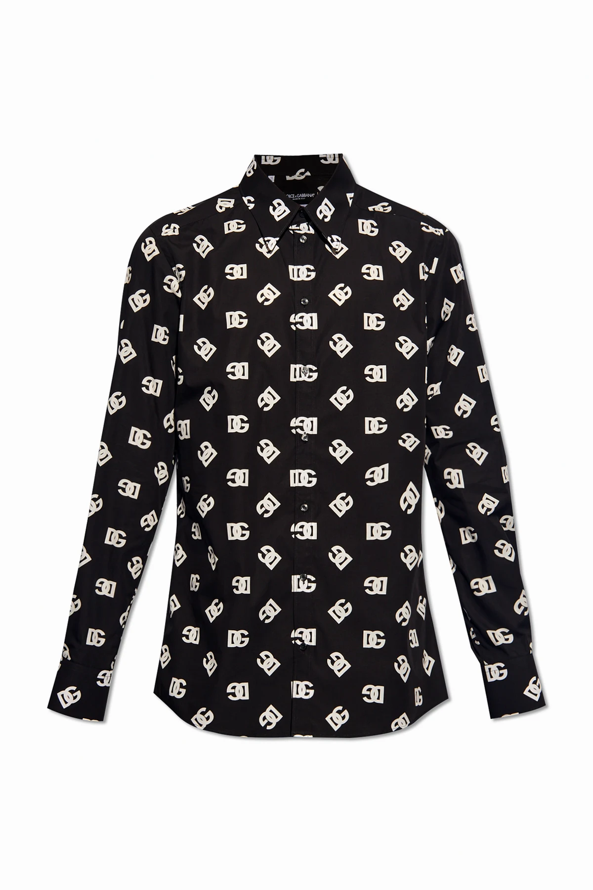 Shirt with monogram