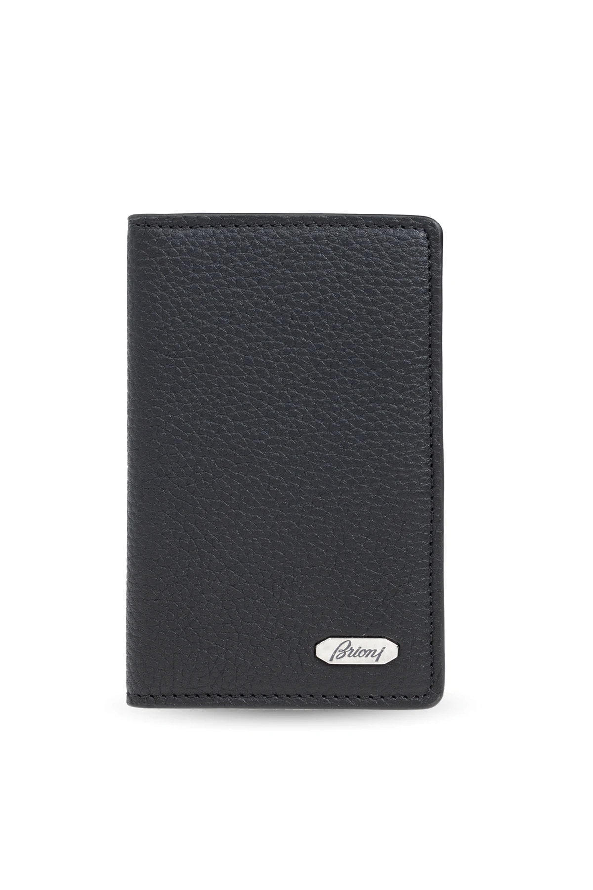 BLACK Leather card case