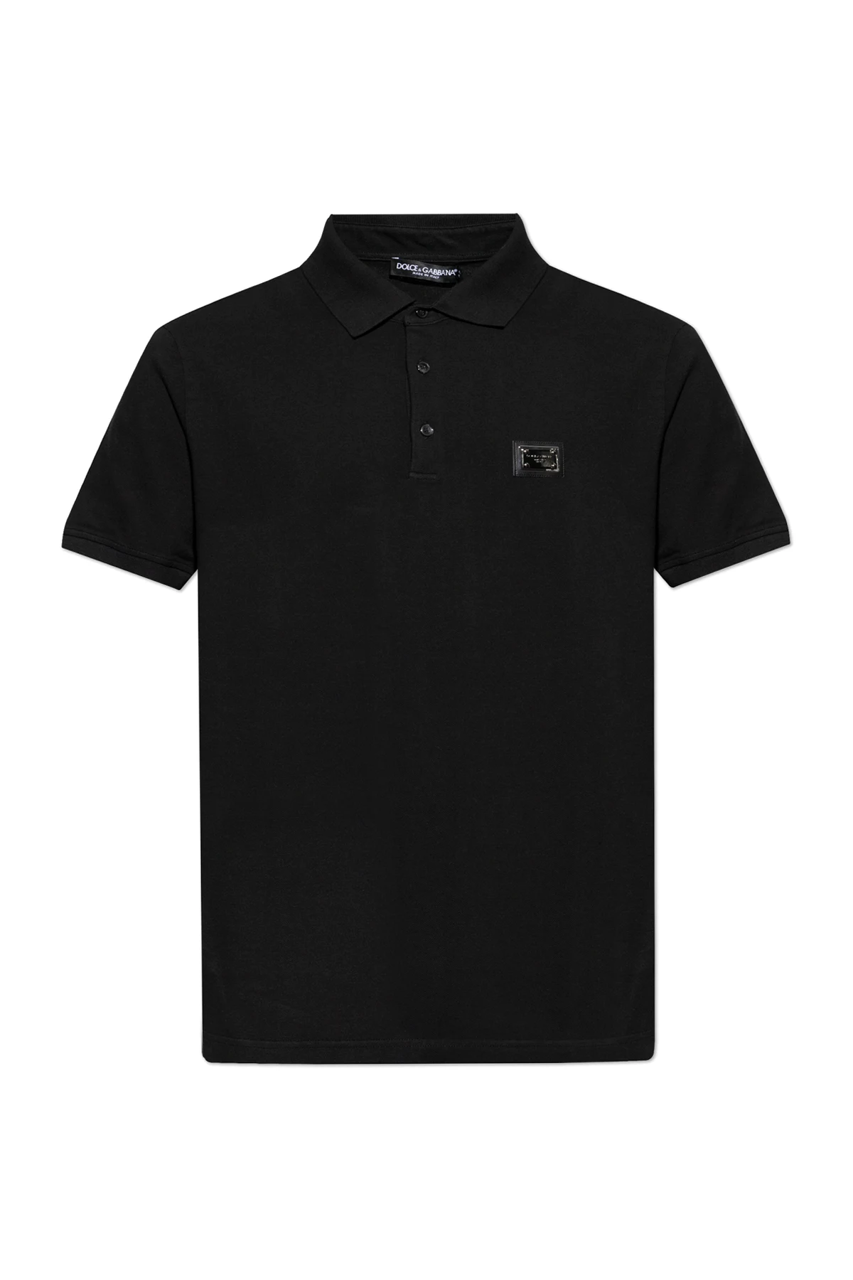 BLACK Polo with logo
