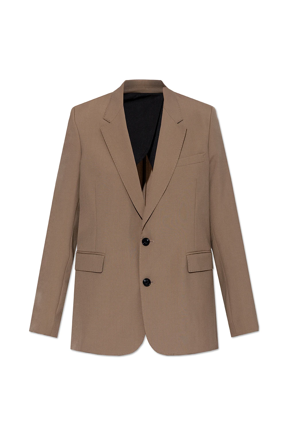 Blazer with notch lapels