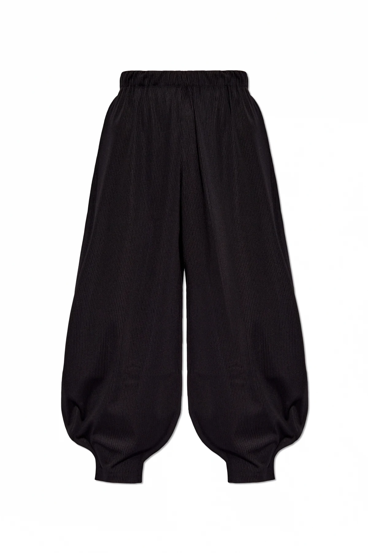 Prążkowane spodnie