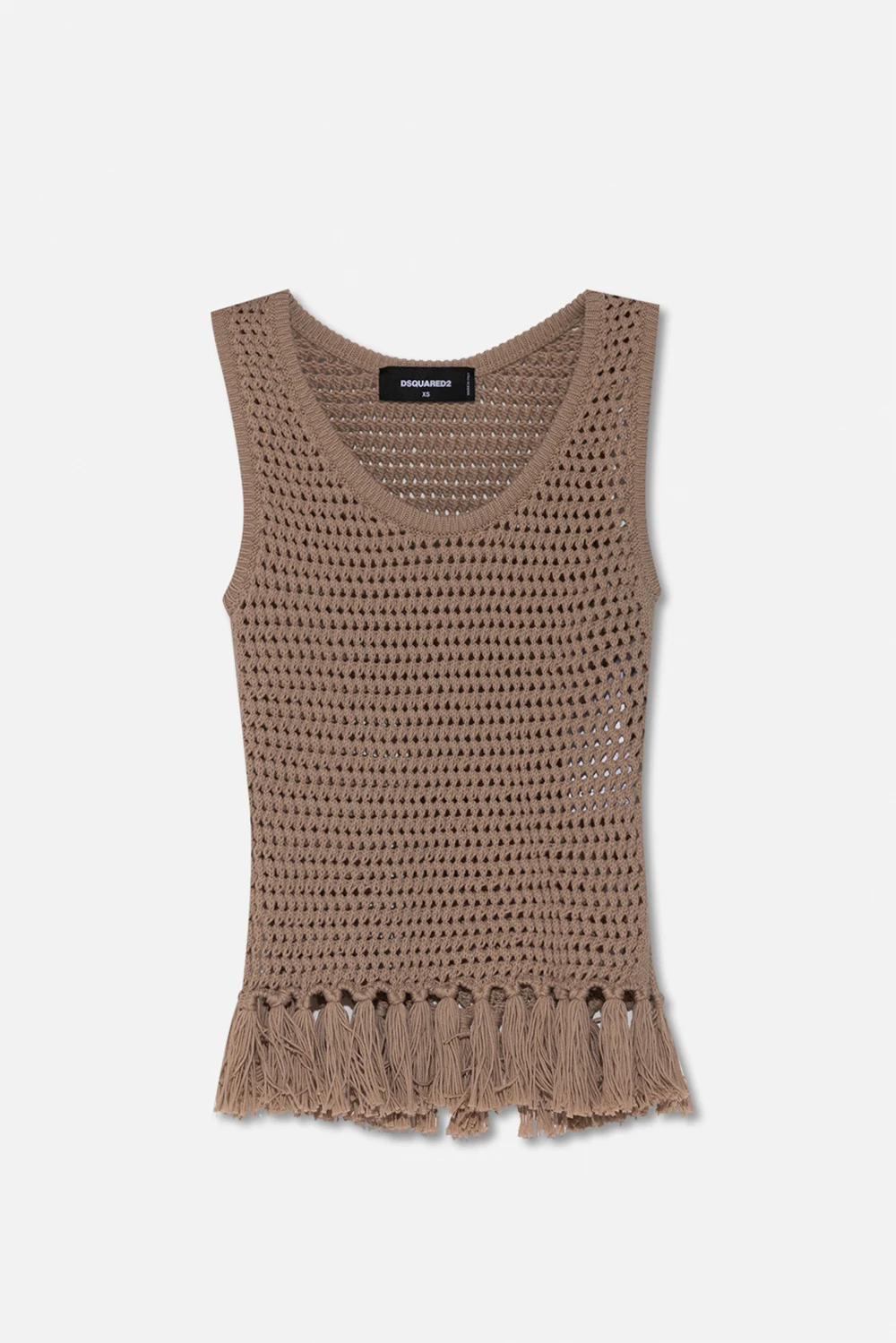 Fringed vest