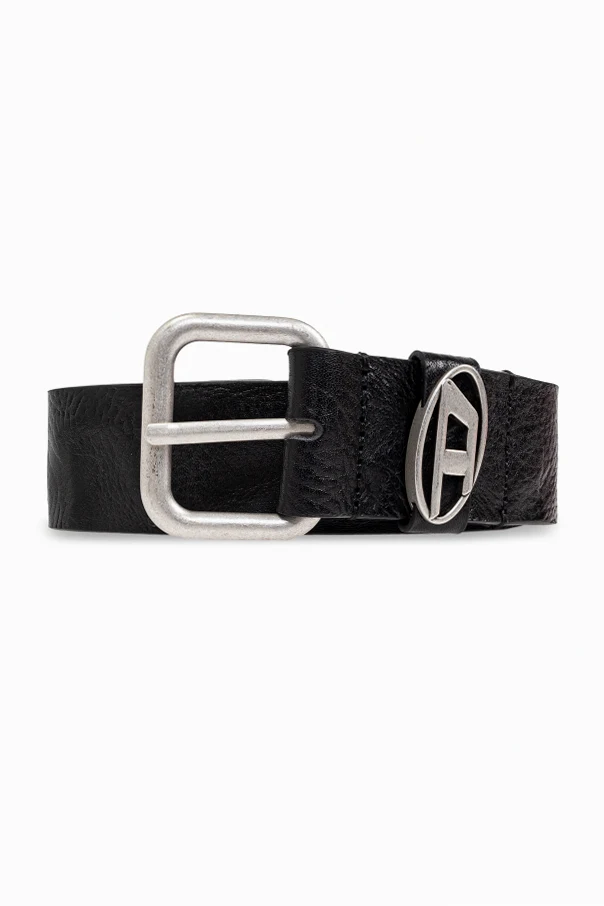 BLACK Belt OVAL D LOGO B-1DR