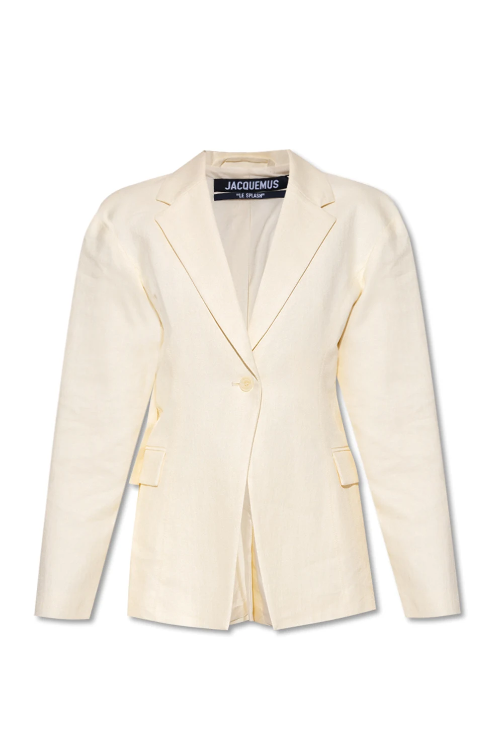 Tailored single-breasted blazer