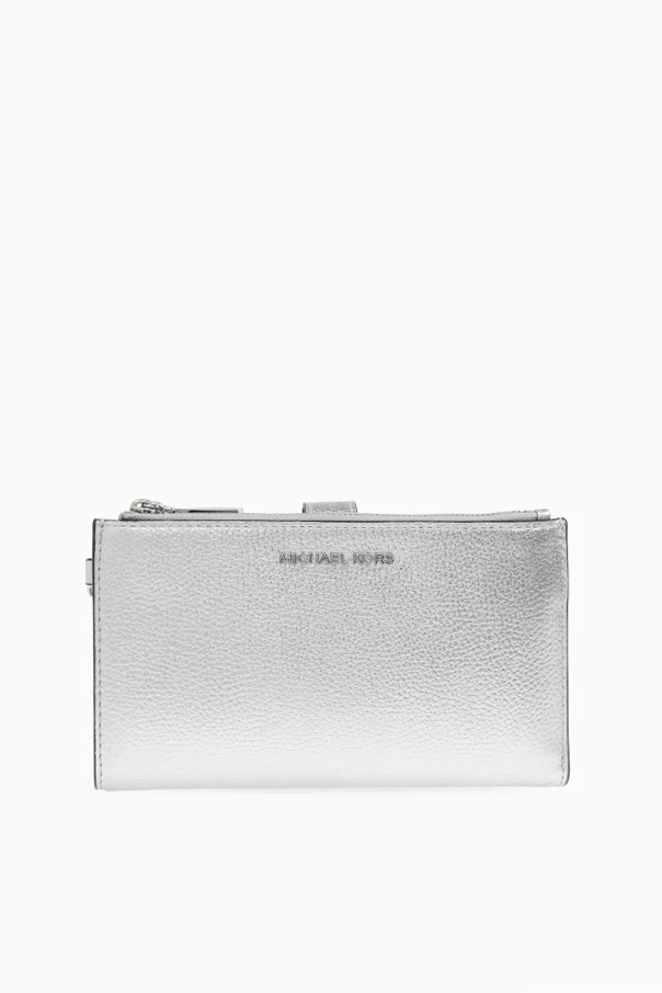 SREBRNY Portfel `Jet Set`