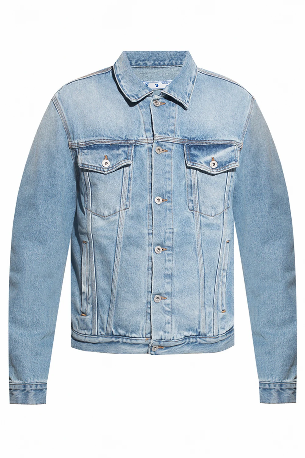 Stonewashed denim jacket