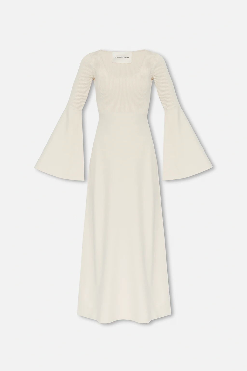 ‘Elysia’ dress with decorative sleeves