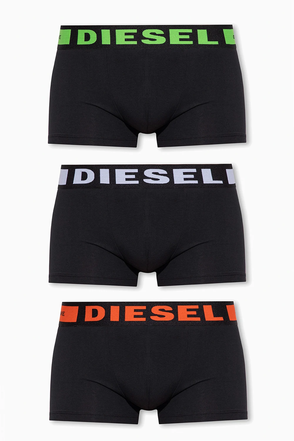 Boxers three-pack with logo
