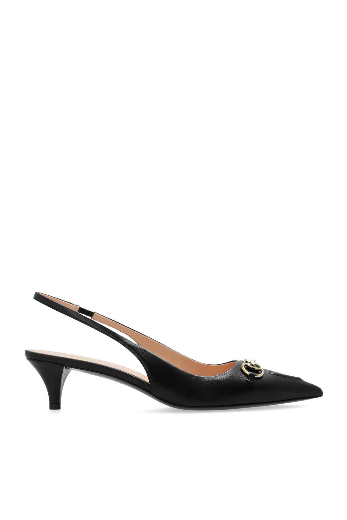 CZARNY Buty na obcasie