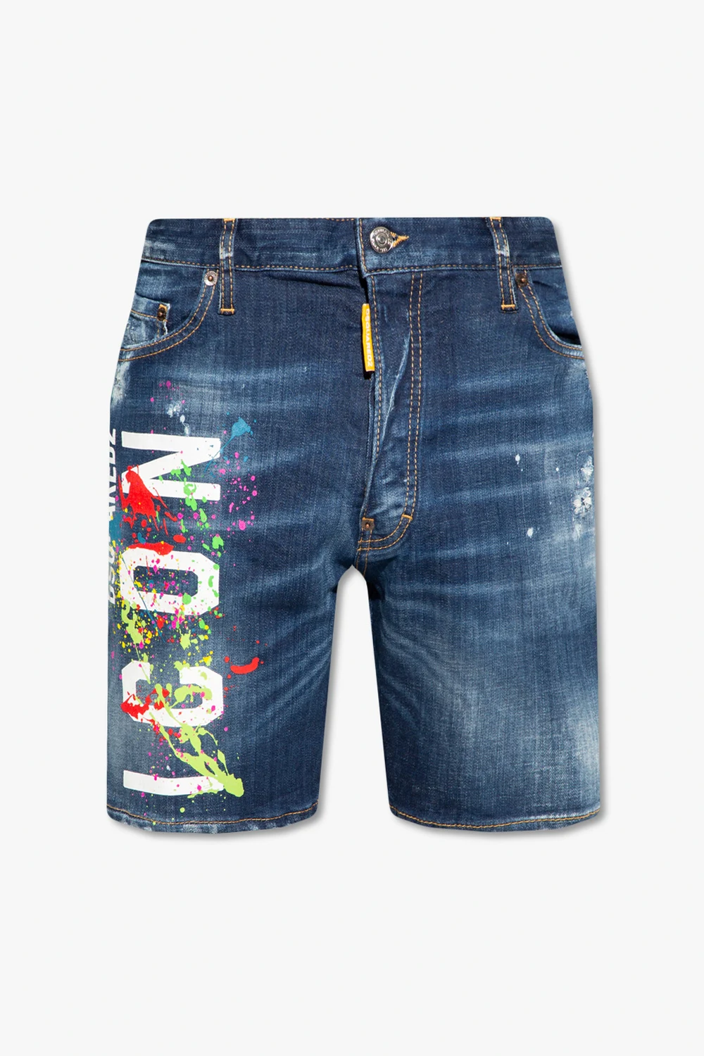 ‘Marine’ denim shorts