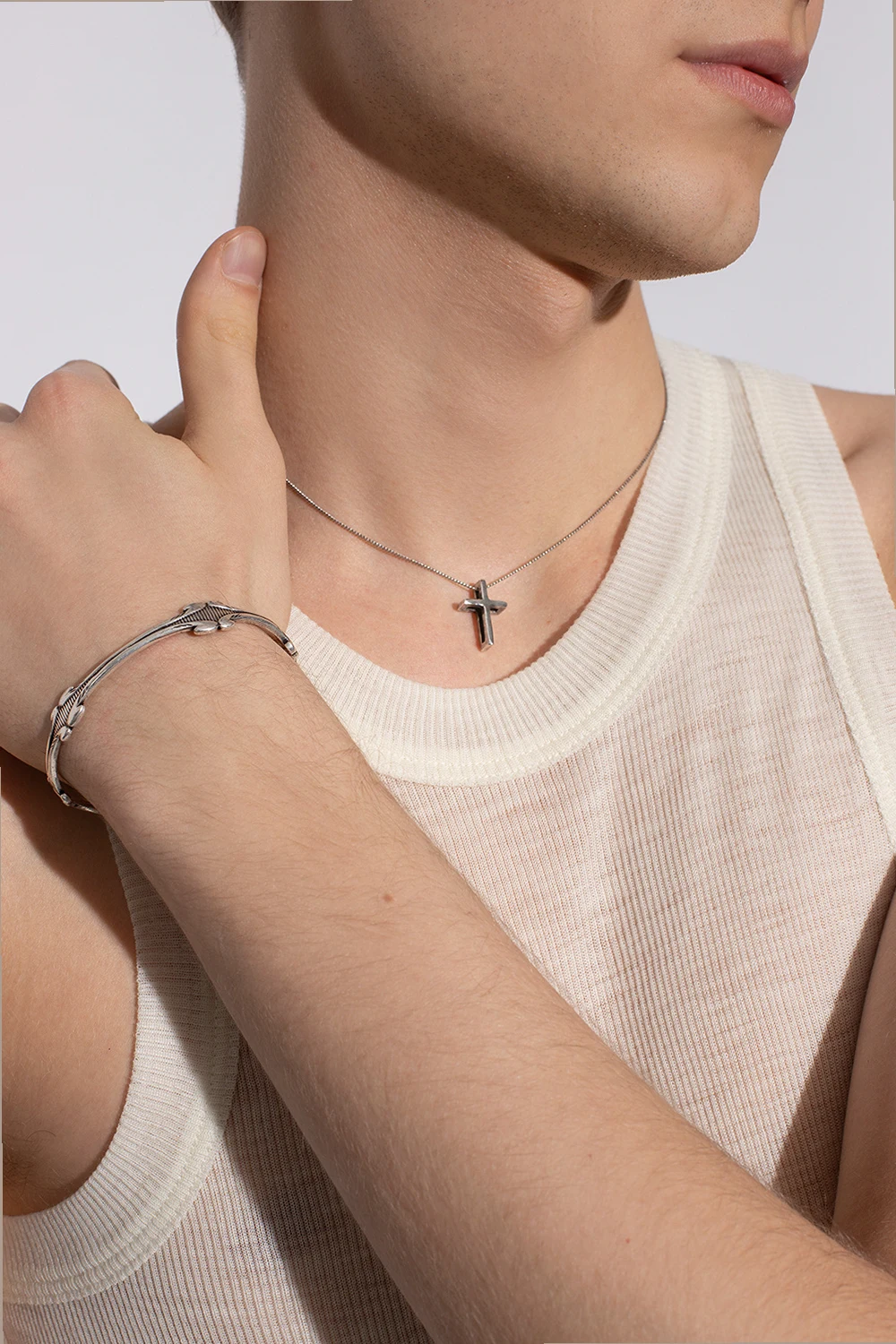 Mosiężny naszyjnik