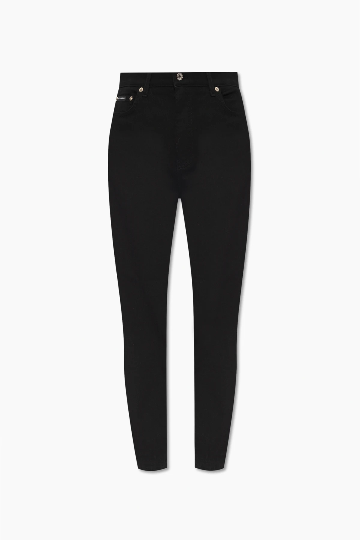 High-rise skinny jeans
