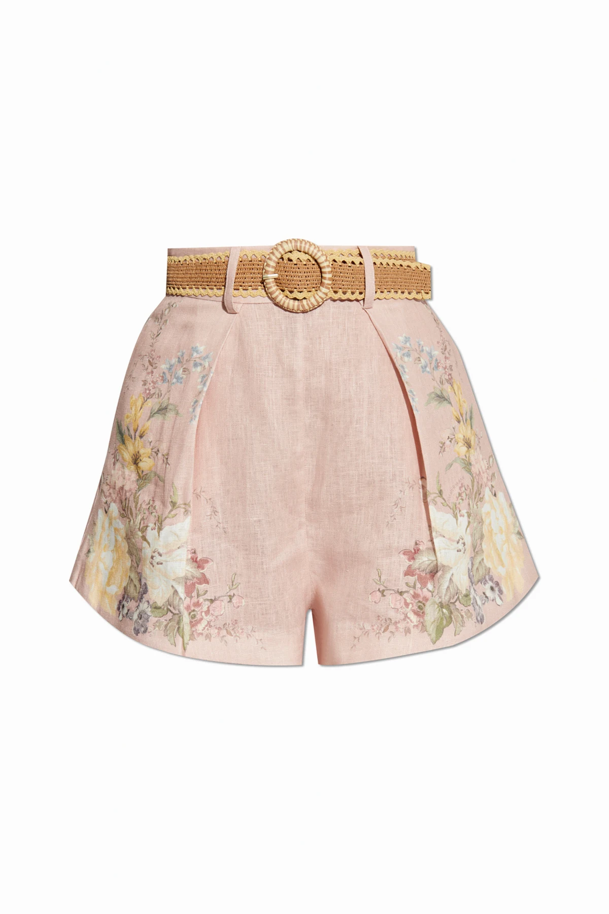 Szorty z motywem kwiatowym