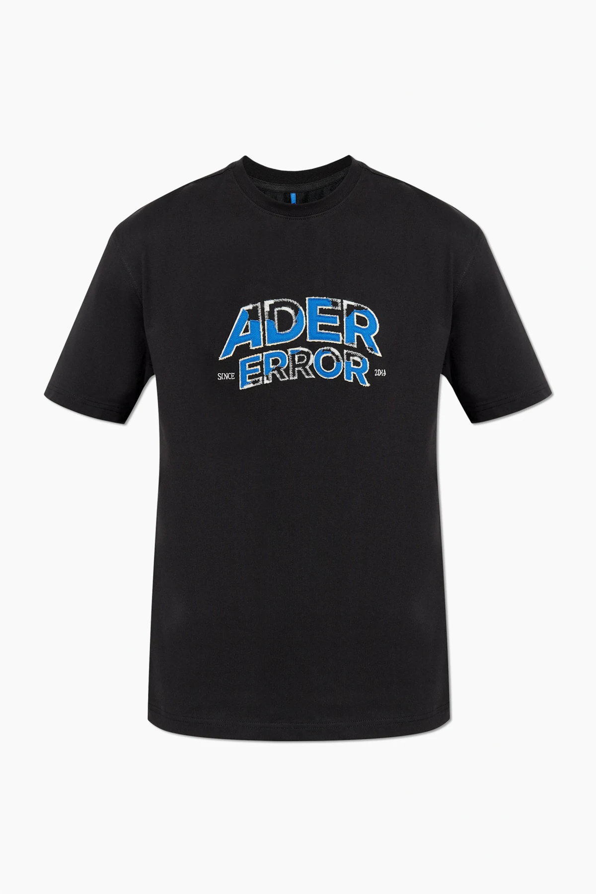 BLACK T-shirt with logo