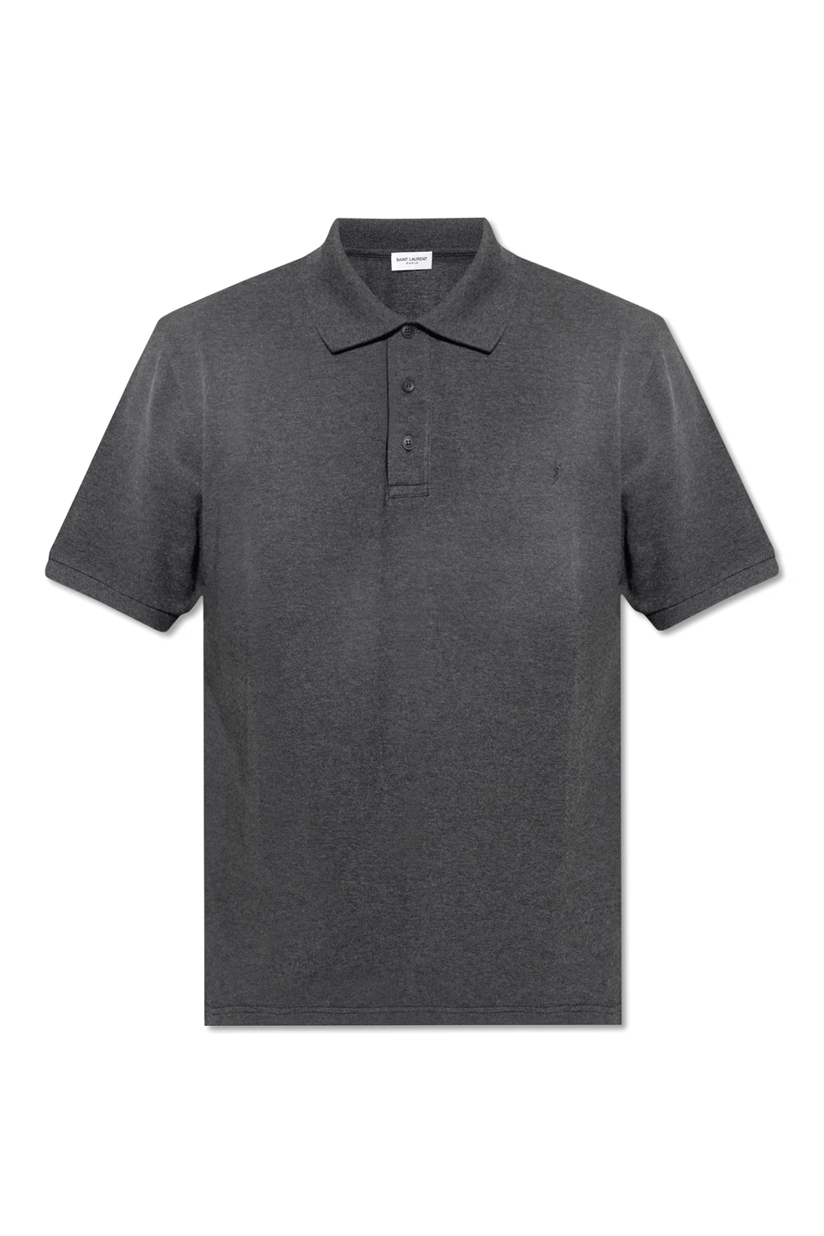 SZARY Polo z logo