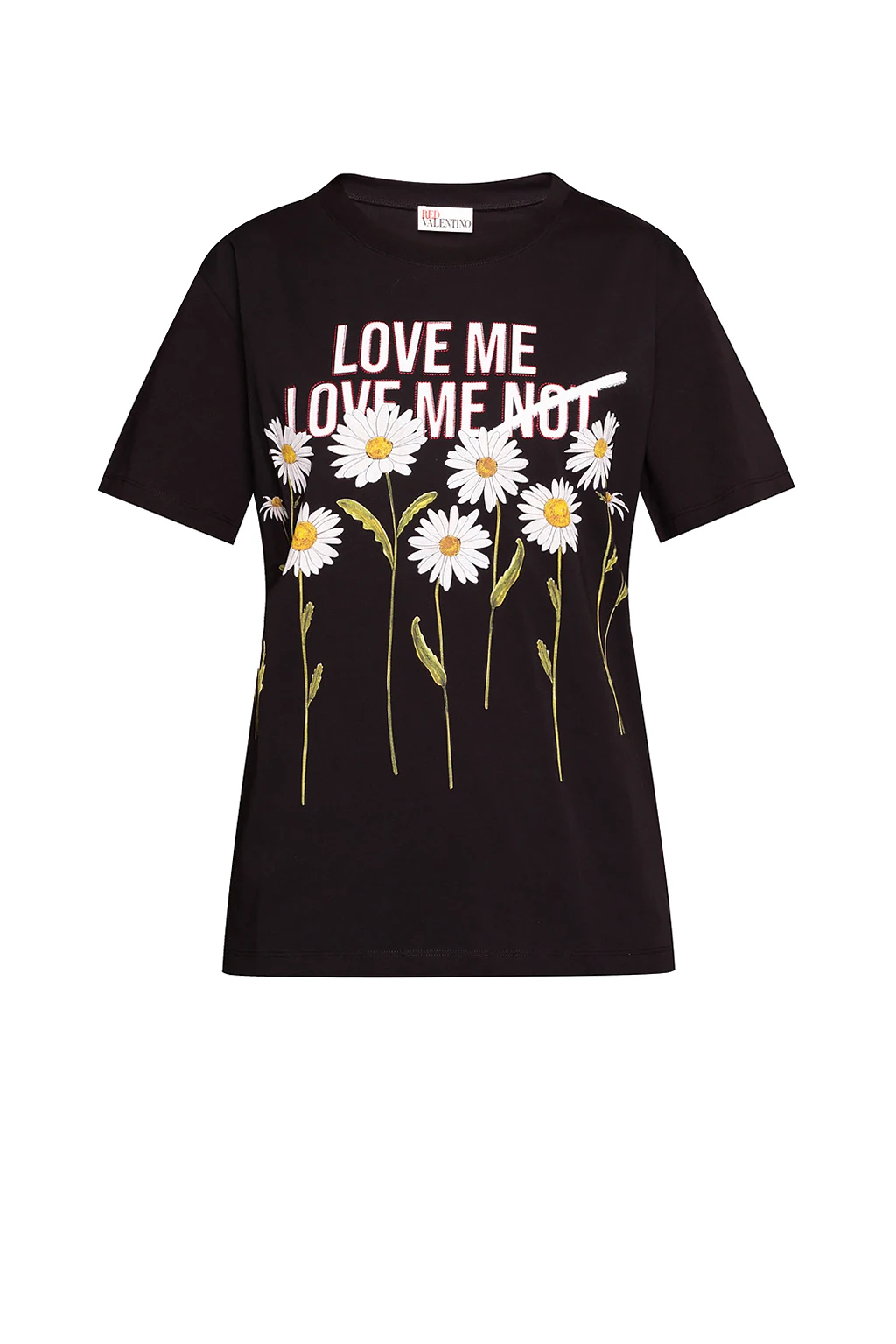 T-shirt with floral motif