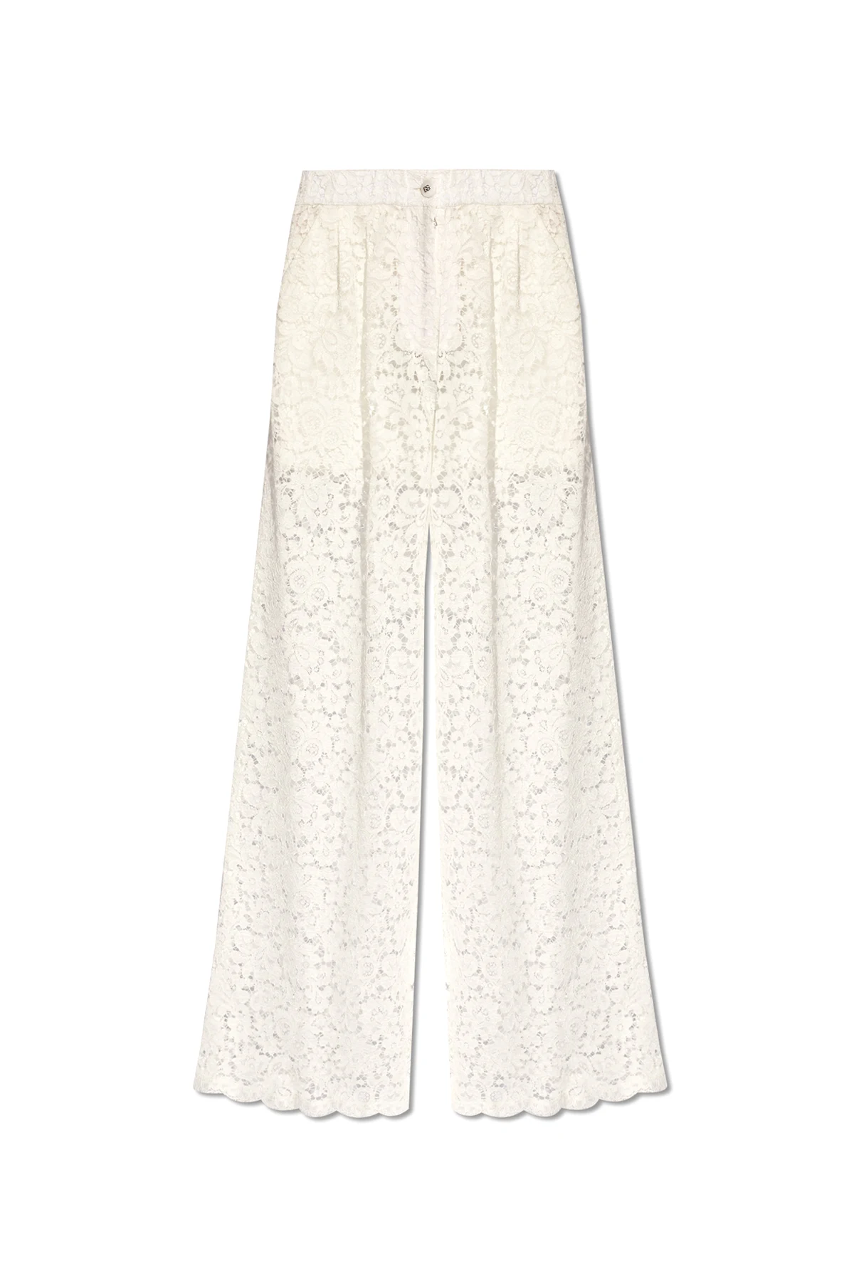 Openwork trousers