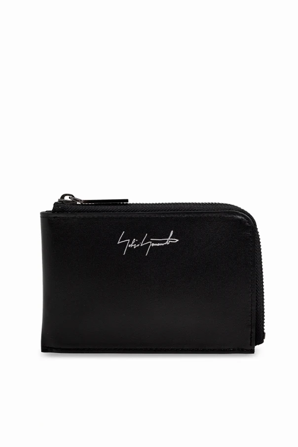 CZARNY Skórzany portfel