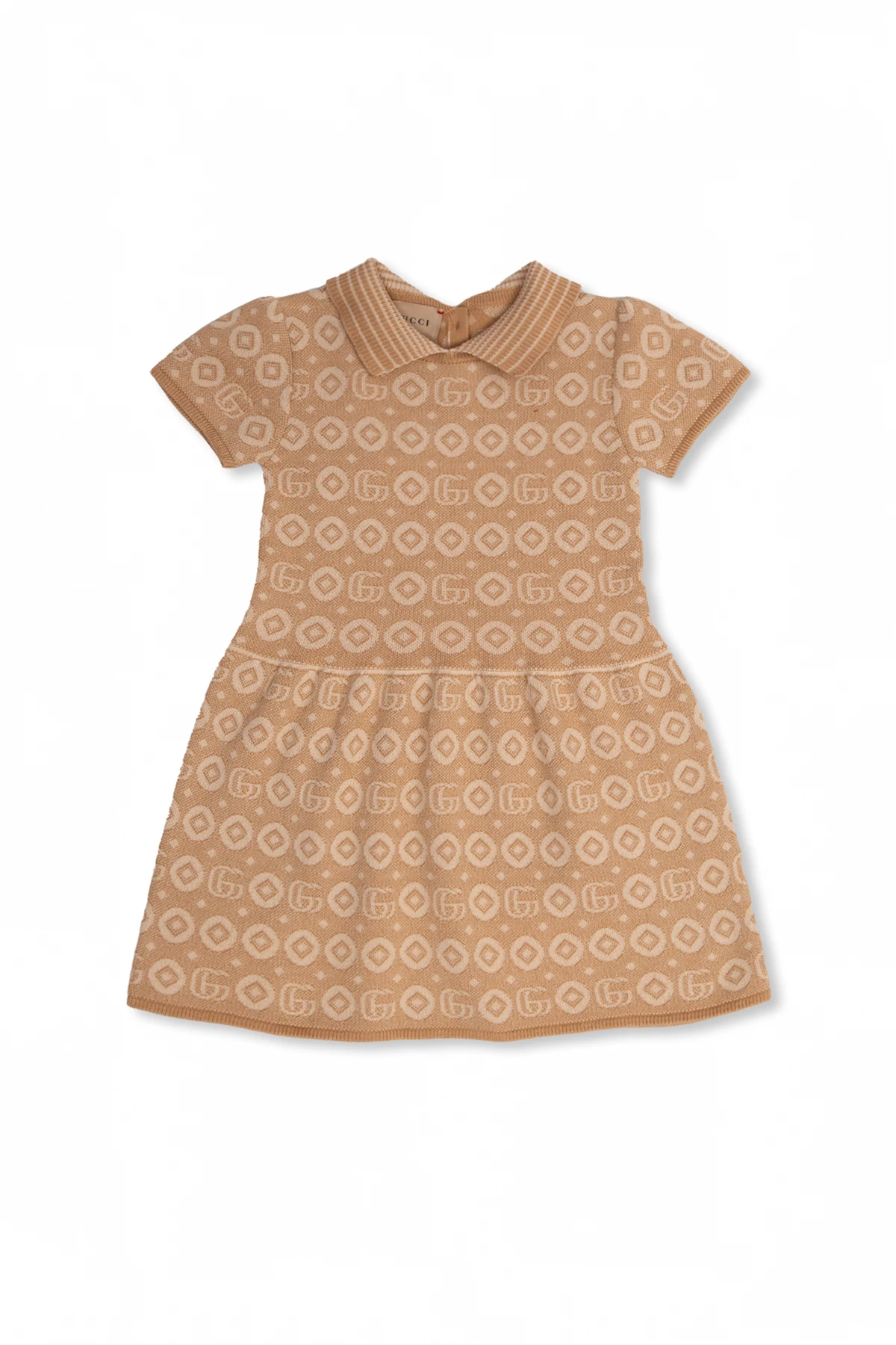 Dress with application