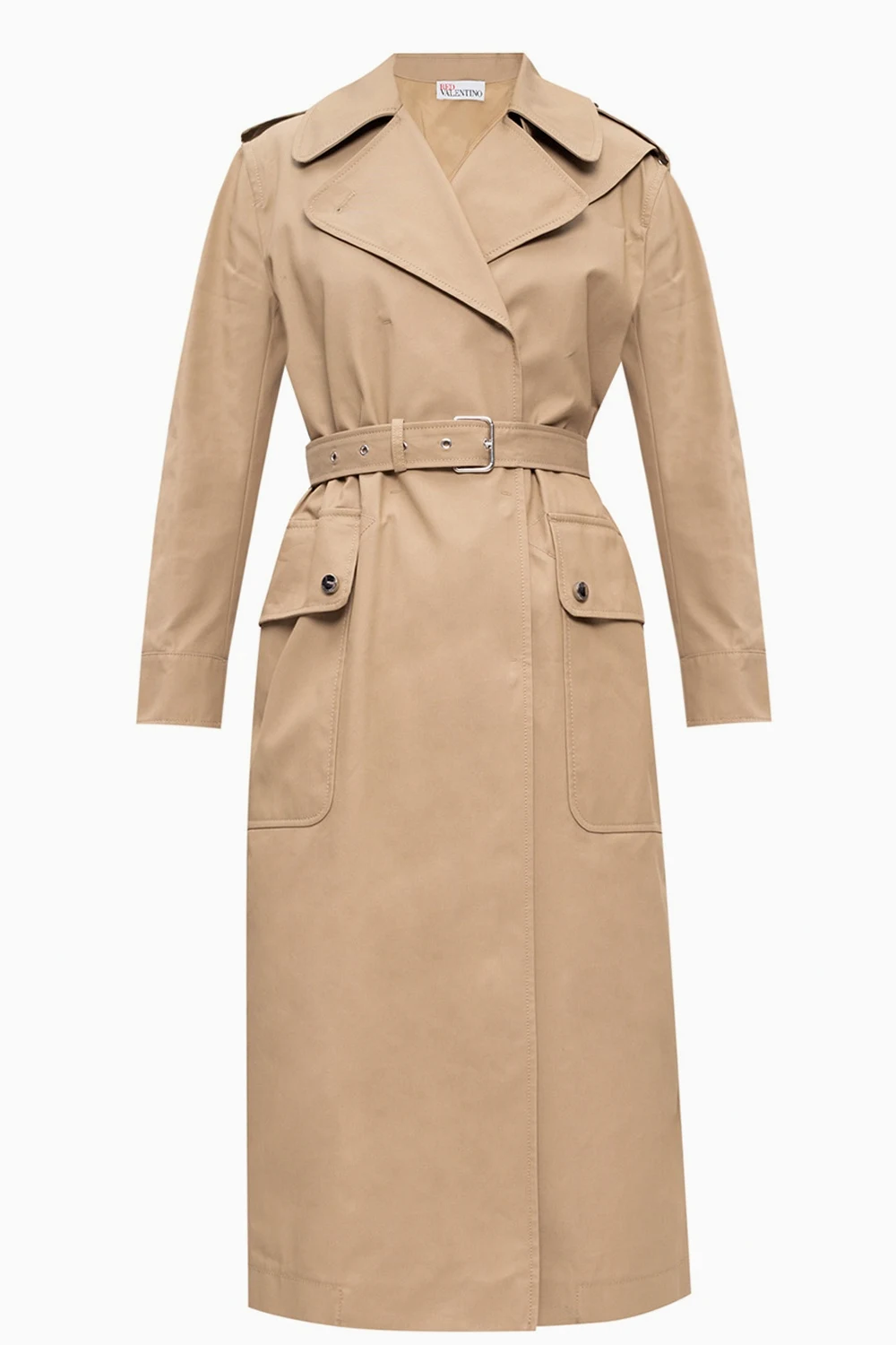 Płaszcz z otwartymi klapami