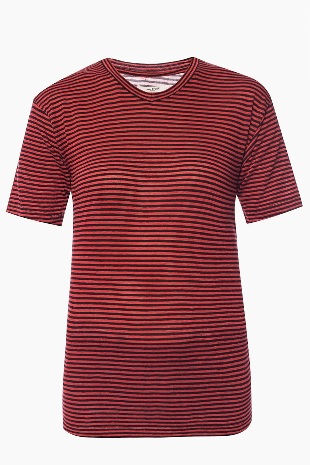 T-shirt ze wzorem w paski