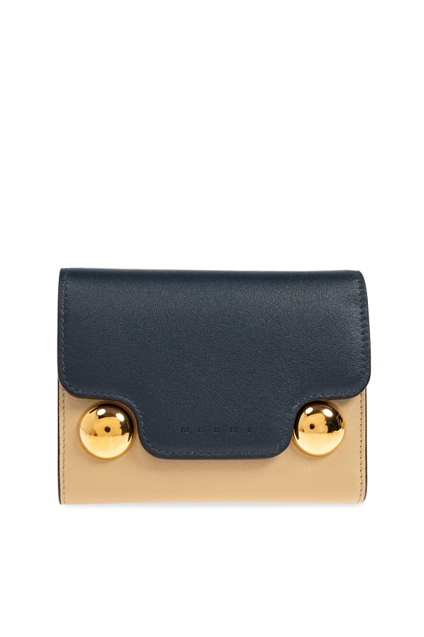 MEHRFARBIG Lederbrieftasche